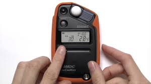 Incident and reflective measurement can be accomplished by sliding the lumisphere. Sekonic L 308dc Quick Start Video Cine Mode Youtube