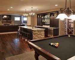 Check out these 70 awesome rooms with a pool table. Top Five Uses For A Basement Space Bars For Home Basement Bar Design Basement Design