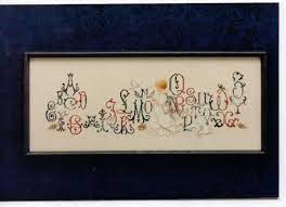Cross Stitch Pattern Enchanted Alphabet Lavender Etsy Cross Stitch Alphabet Cross Stitch Cross Stitch Pictures