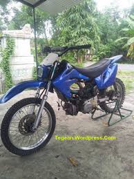 Body set ktm 250 thn 2015 2, shock depan klx replika 3. Modif Motor Bebek Jadi Motor Trail Tegeanblog Com