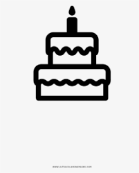 Sometimes, birthday cakes can represent for a birthday party and the owner. Free Birthday Cake Black And White Clip Art With No Background Clipartkey