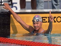 Très populaire en allemagne, elle incarne la réunification en étant née en allemagne de l'est. German Athletes Edition 4 Franziska Van Almsick Steemit