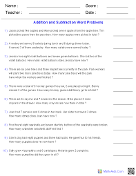 Addition & subtraction grade 3 book. Word Problems Worksheets Dynamically Created Word Problems