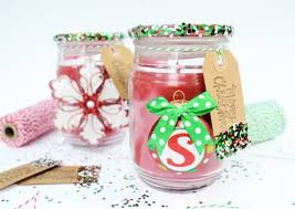 Christmas Gift Idea Decorate A Store Bought Candle