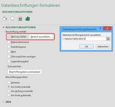 Excel 2013 Freie Diagrammbeschriftung Pcs Campus