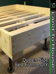 Amazon Com Queen Size Bed Frame Diy Seth Johnson Seth Johnson I still need to add all of the pretty trim and stain the whole thing, but i at *these pieces will show on the finished frame, so i made sure to choose high quality, super straight pieces of wood that will stain nicely (i hope). queen size bed frame diy seth johnson