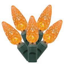 Decorate for fall with orange christmas light strings. Green Wire Vickerman Set Of 50 Orange Commercial Grade Led C6 Christmas Lights Lighting Ceiling Fans Novelty Lighting Stanoc Com