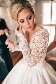 Festive Glamour Christmas New Years Eve Wedding Wedding Dress Styles Lace Wedding Dress With Sleeves Pnina Tornai Wedding Dress