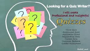 Challenge them to a trivia party! Write Insightful Quiz Questions On Any Topic With Answers By Abid Sust Fiverr