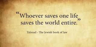 Image Result For Whoever Saves A Life Saves The World Entire Hebrew Zitate