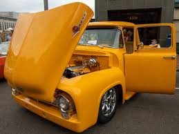 Image result for Bright Yellow 1990 Truck