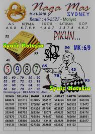 Kode Syair Sydney 11 November 2018 Kode Syair Sgp Hk Sd Motesia