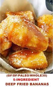 Easy Deep Fried Bananas Banana Empanada Recipe Fried Bananas Deep Fried Bananas Banana Fritters