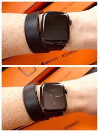 Apple will update the apple watch with its latest software, watchos 6 in the fall. My First Apple Watch Series 6 Hermes 44mm Space Black Case With Noir Double Tour Band I Was So Excited When I Went To Hermes And Found Out They Made A 44mm