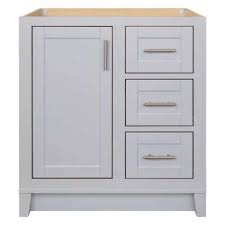 Home depot 30 bathroom vanity. Glacier Bay Kinghurst 30 In W X 21 In D X 33 5 In H Bathroom Vanity Cabinet Only In Dove Gray Khdov30dy The Home Depot Bathroom Vanity Cabinets 30 Inch Bathroom Vanity 30 Inch Vanity