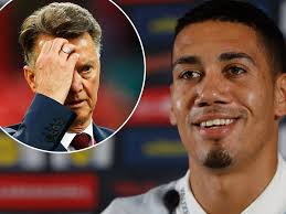 Louis van Gaal famously got his name wrong but England's Chris Smalling  thanks him for getting his defending right