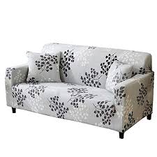 Shop for plaid couch covers online at target. Nordmiex Stretch Sofa Slipcovers Fitted Furniture Protector Print Sofa Cover Stylish Fabric Couch Cover For 3 Cushion Couch Sofa 3 Seater Black White Grey Ginkgo Pricepulse