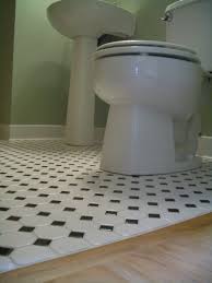 Octagonal Mosaic Tile Floors With Black Dot In Northern Colorado Octagon Mosaic Tile Tile Bathroom Bathroom Floor Tiles