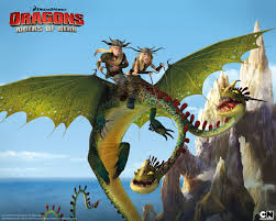 Ruffnut Tuffnut And Their Dragons Vsadniki Drakon Multfilmy