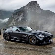 Car Enthusiast On Instagram Mercedes Benz Satin Black Amg Gtr 577hp 0 60 3 6 Seconds St Black Car Gtr All Black Everything