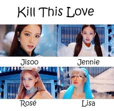Blackpink Kill This Love Who S Who Blackpink Blackpink Video Blackpink Memes
