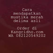 Nama merah delima berasal dari nama buah merah delima yang memiliki biji di bagian dalam buahnya. Mustika Merah Delima Kita