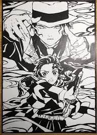 鬼滅の刃 切り絵企画展 鬼滅の切り絵 みんなの切り絵展 切り絵 アニメ アニメスケッチ アニメの描き方
