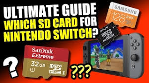 Due to the slot size, sd cards and minisd cards are not compatible with nintendo switch. Nintendo Switch Ultimate Guide Which Sd Card To Get Youtube