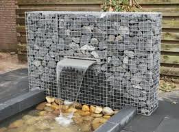I Tried To Collect The Most Attractive And Practical Examples On How You May Incorporate This Fancy Ide Water Features In The Garden Water Features Gabion Wall