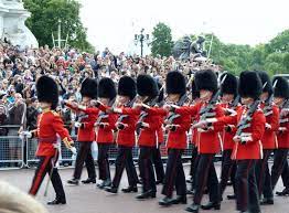 London English Junior Language Camp British Guard Queens Guard Dress Uniform