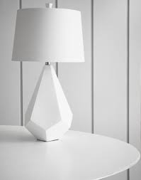 Geometric Lamp Geometric Lamp White Table Lamp Table Lamp