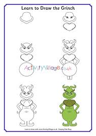 Let's start december off right with doodling some iconic christmas characters!leave in the comments below what christmas character you would like to learn ho. Learn To Draw The Grinch