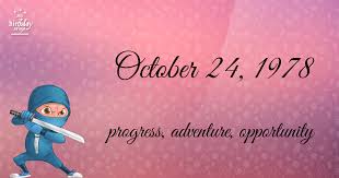 19 Fun Birthday Facts About October 24 1978 You Must Know Birthday Fun Birthday Poster Told You So