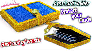 Your wallet is one of the most precious items you can own. How To Make Card Holder Wallet Card Organizer Best Out Of Waste Artkala 134 Youtube
