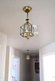 Three Oversized Lantern Lights For The Hallway Young House Love
