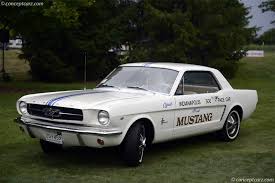 Image result for Pace Car White 1964 Mustang