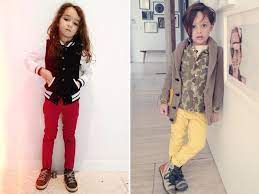 Hippe, stoere en betaalbare outfits voor kinderen. Too Stylish Too Soon Kid Fashion Blogs Draw Critics