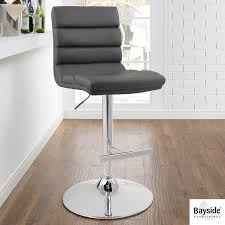 Speaking about the kitchen cabinet, we need this as the main important thing that must be there inside the kitchen. Bayside Furnishings Grey Bonded Leather Gas Lift Bar Stool Costco Uk