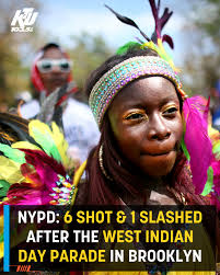 🚨 Chaos after the West Indian Day Parade in Brooklyn 🚨 The NYPD says at  least 6 people were shot and 1 person slashed in a string of incidents  across Crown Heights