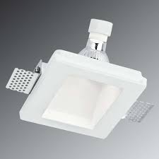 ghost halogeen inbouwspot uit gips d 6 5 cm led recessed ceiling lights recessed ceiling spotlights recessed lighting kits