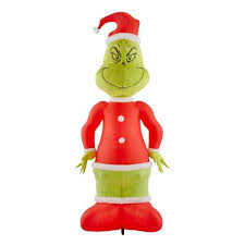 So we've gathered lots of ideas for such wreath you could use. Dr Seuss 10 Ft Inflatable Giant Grinch With Fuzzy Plush Fabric 115625 The Home Depot