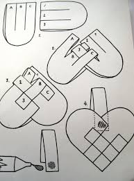 Tutorial Danish Heart Hearts Paper Crafts Valentine Crafts Christmas Hearts