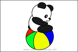 Start your drawing with the head, draw a. How To Draw A Giant Panda Baby Easy Step By Step For Kids Cute Easy Drawings