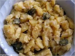 The potatoes maintain their natural moisture and sweetness this way. Authentic German Potato Salad Recipe German Kartoffelsalat Facts