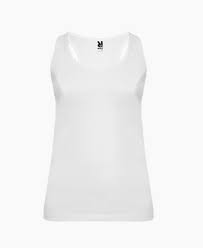 Camiseta blanca mujer tirantes Brenda - Promotional Gift