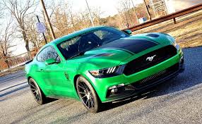 2015 Ford Mustang Gt Vortech Supercharged Jt Trim Niche Vicenza Hexis Metallic Green Modified Stance Ford Mustang 2015 Ford Mustang Mustang