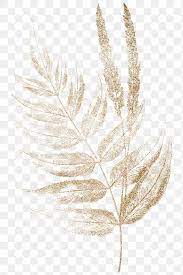 Golden Fern Leaves Design Element Free Image By Rawpixel Com Adj Flower Graphic Design Watercolour Texture Background Flower Background Wallpaper