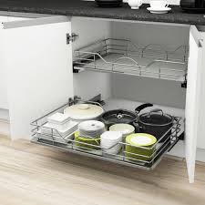 Lift up on cabinet drawer and pull gently. Pullout Drawer Rev A Shelf Australia