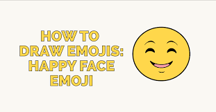 How To Draw Emojis Happy Emoji Really Easy Drawing Tutorial Combine 😈 smiling face with horns. how to draw emojis happy emoji