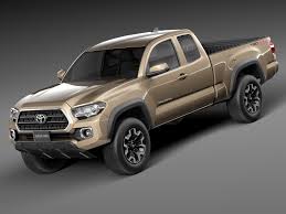 This is my first tpu item, i was tired of the old crumbling tabs and thought 3d printing to the rescue. Toyota Tacoma Trd Off Road 2016 3d Model